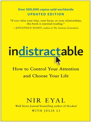 cover image of Indistractable, Updated Edition